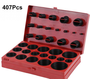 407pc SAE Veya İn&ccedil; Boyutlu O Ring Kiti 